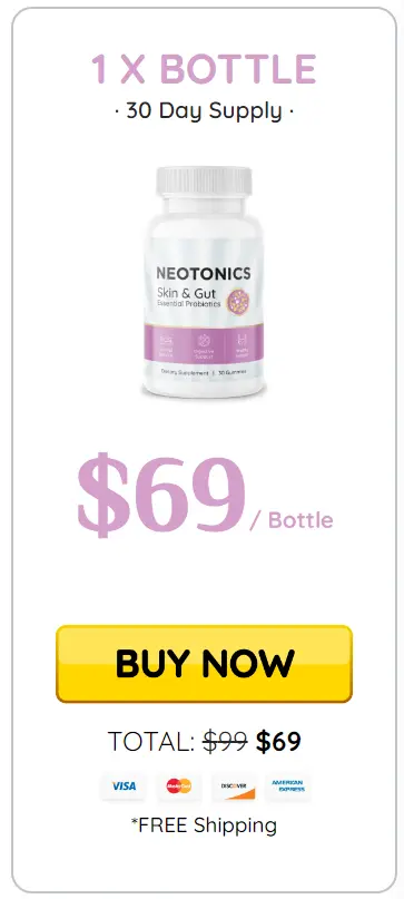 Neotonics 1 bottle price